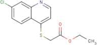 Ethyl [(7-chloroquinolin-4-yl)thio]acetate