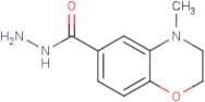 3,4-Dihydro-4-methyl-2H-1,4-benzoxazine-6-carbohydrazide