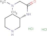 2-(Dimethylamino)-N-[(3S)-piperidin-3-yl]acetamide dihydrochloride