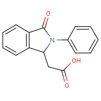 2,3-Dihydro-3-oxo-2-phenyl-1H-isoindole-1-acetic acid