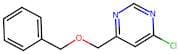4-[(Benzyloxy)methyl]-6-chloropyrimidine