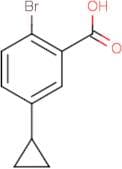 2-Bromo-5-cyclopropylbenzoic acid