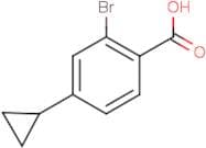 2-Bromo-4-cyclopropylbenzoic acid