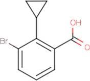 3-Bromo-2-cyclopropylbenzoic acid