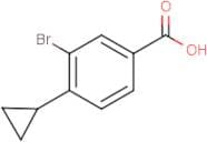 3-Bromo-4-cyclopropylbenzoic acid