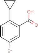 5-Bromo-2-cyclopropylbenzoic acid