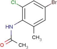 N-(4-Bromo-2-chloro-6-methylphenyl)acetamide