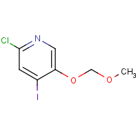 2-Chloro-4-iodo-5-(methoxymethoxy)pyridine