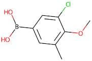 3-Chloro-4-methoxy-5-methylbenzeneboronic acid