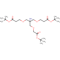 tert-Butyl 3,3'-(2-amino-2-((3-tert-butoxy-3-oxopropoxy)methyl)propane-1,3-diyl)bis(oxy)dipropanoa…