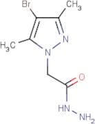 2-(4-Bromo-3,5-dimethyl-1H-pyrazol-1-yl)acetohydrazide
