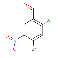 4-Bromo-2-chloro-5-nitrobenzaldehyde