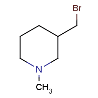 3-(Bromomethyl)-1-methylpiperidine