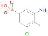 3-Amino-5-chloro-4-methylbenzenesulfonic acid