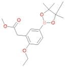 Methyl 2-[2-ethoxy-5-(tetramethyl-1,3,2-dioxaborolan-2-yl)phenyl]acetate
