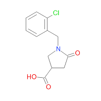 1-(2-Chlorobenzyl)-5-oxopyrrolidine-3-carboxylic acid