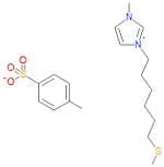 1-Methyl-3-[6-(methylthio)hexyl]imidazolium p-Toluenesulfonate