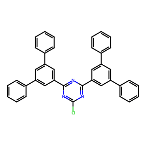 2-Chloro-4,6-bis[1,1':3,1"]terphenyl-5'-yl-1,3,5-triazine