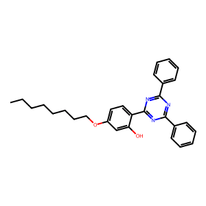 2,4-Bisphenyl-6-(2-hydroxy-4-n-octyloxyphenyl)-1,3,5-triazine