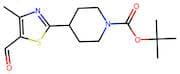 tert-butyl 4-(5-formyl-4-methyl-1,3-thiazol-2-yl)piperidine-1-carboxylate