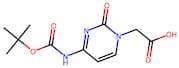 2-(4-((tert-Butoxycarbonyl)amino)-2-oxopyrimidin-1(2h)-yl)acetic acid