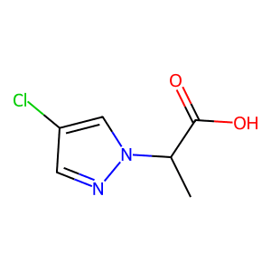2-(4-Chloro-1H-pyrazol-1-yl)propanoic acid
