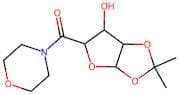 ((3As,5r,6s,6as)-6-hydroxy-2,2-dimethyltetrahydrofuro[2,3-d][1,3]dioxol-5-yl)(morpholino)methanone