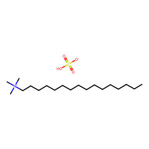 Hexadecyltrimethylammonium hydrogen sulfate