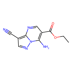 Ethyl 7-amino-3-cyanopyrazolo[1,5-a]pyrimidine-6-carboxylate