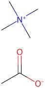 Tetramethylammonium acetate (ca. 15% in water)