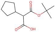 3-(tert-Butoxy)-2-cyclopentyl-3-oxopropanoic acid