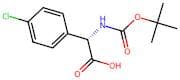 (S)-2-((tert-Butoxycarbonyl)amino)-2-(4-chlorophenyl)acetic acid