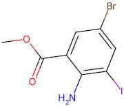 Methyl 2-amino-5-bromo-3-iodobenzoate