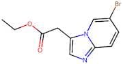 Ethyl 2-(6-bromoimidazo[1,2-a]pyridin-3-yl)acetate