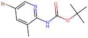 tert-Butyl (5-bromo-3-methylpyridin-2-yl)carbamate