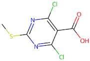 4,6-Dichloro-2-(methylthio)pyrimidine-5-carboxylic acid