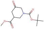 1-tert-Butyl 3-methyl 5-oxopiperidine-1,3-dicarboxylate