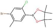 2-(4-Bromo-2-chloro-5-methylphenyl)-4,4,5,5-tetramethyl-1,3,2-dioxaborolane
