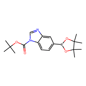 tert-Butyl 5-(4,4,5,5-tetramethyl-1,3,2-dioxaborolan-2-yl)-1H-benzimidazole-1-carboxylate