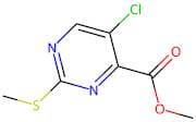 Methyl 5-chloro-2-(methylthio)pyrimidine-4-carboxylate