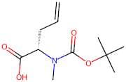 (S)-2-((tert-Butoxycarbonyl)(methyl)amino)pent-4-enoic acid