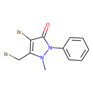 4-Bromo-3-(bromomethyl)-2-methyl-1-phenylpyrazolin-5-one 98%