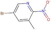 5-Bromo-3-methyl-2-nitropyridine