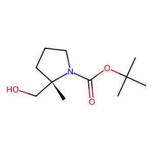tert-Butyl (2S)-2-(hydroxymethyl)-2-methylpyrrolidine-1-carboxylate
