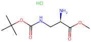 (R)-Methyl 2-amino-3-((tert-butoxycarbonyl)amino)propanoate hydrochloride