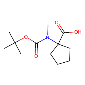 1-{[(tert-butoxy)carbonyl](methyl)amino}cyclopentane-1-carboxylic acid