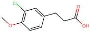 3-(3-Chloro-4-methoxyphenyl)propanoic acid