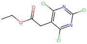 Ethyl 2-(2,4,6-trichloropyrimidin-5-yl)acetate