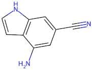 4-Amino-1H-indole-6-carbonitrile