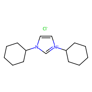 1,3-Dicyclohexyl-1H-imidazol-3-ium chloride